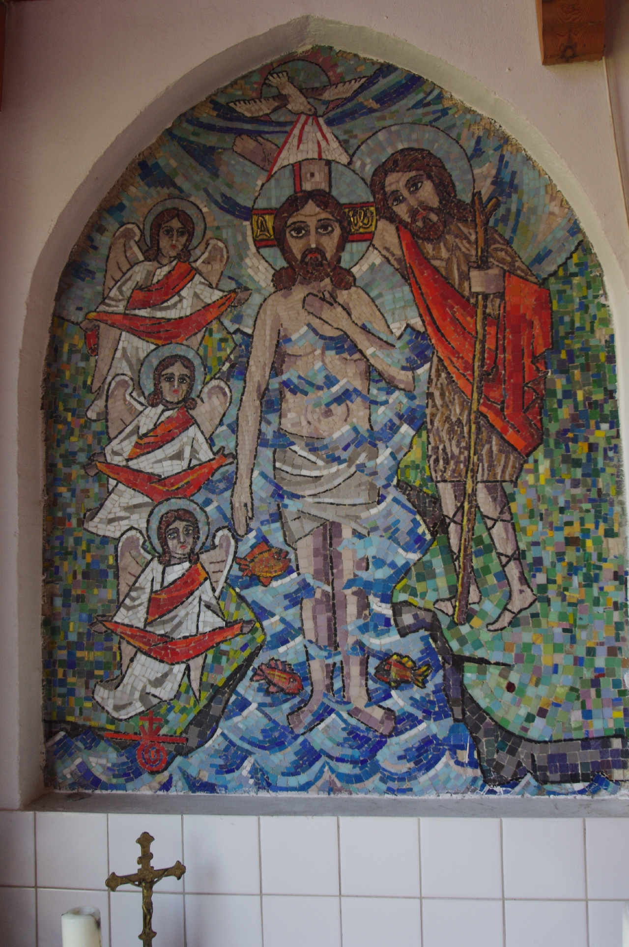 Ikone der Taufe-JESU