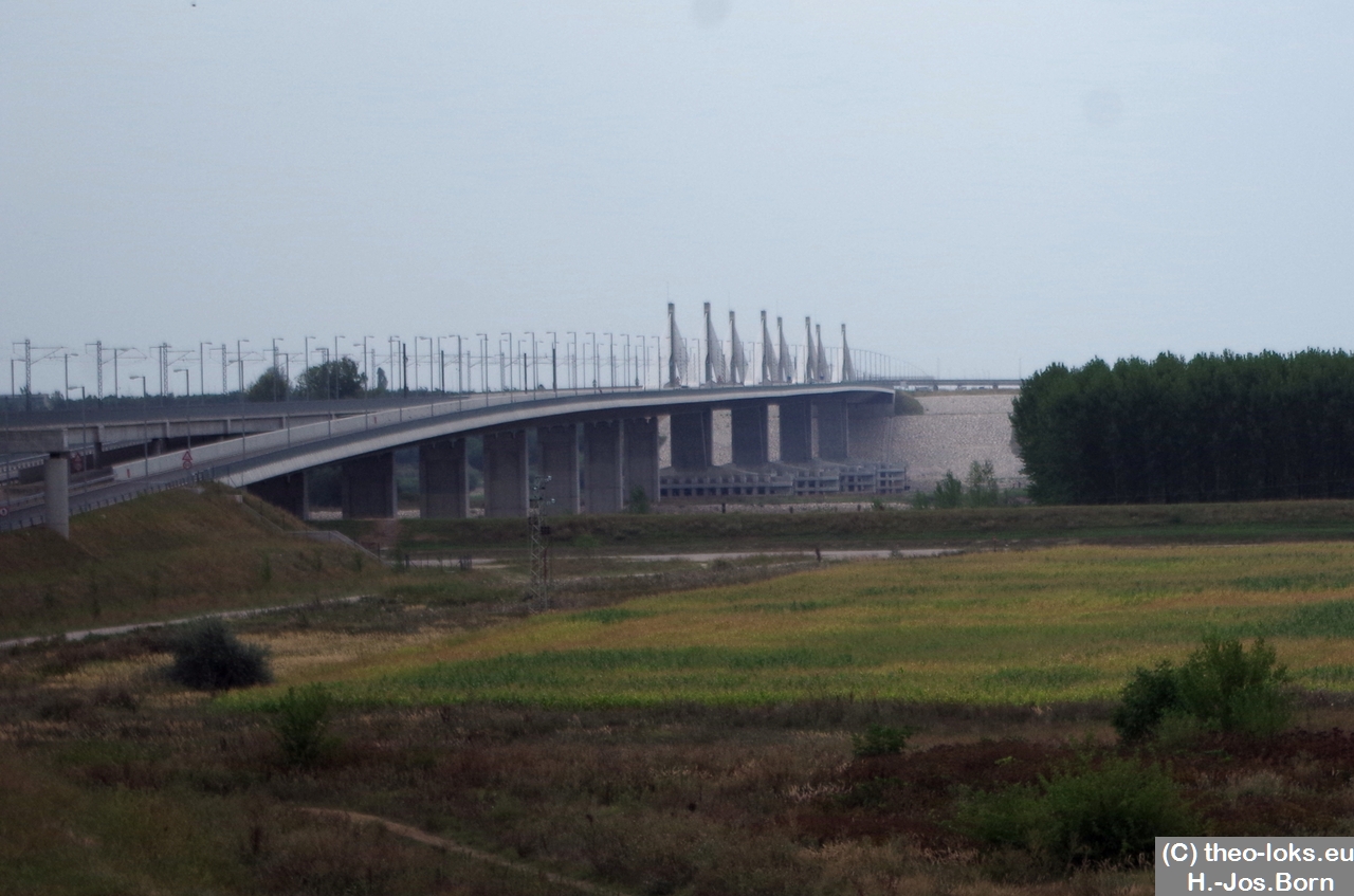 neue zweite Brücke über die Donau bei Vidin
