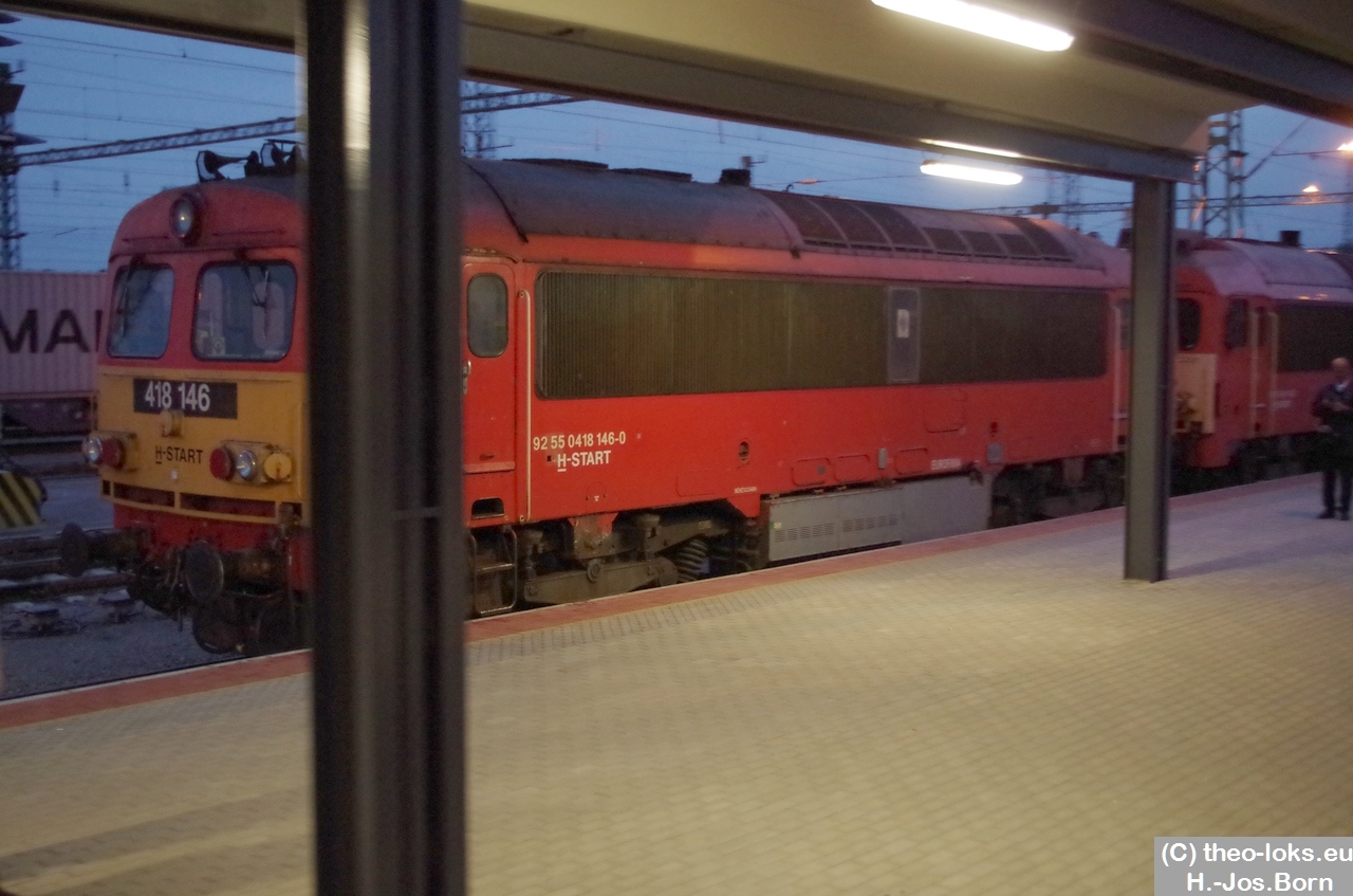 Ungarische Lok Baureihe 418