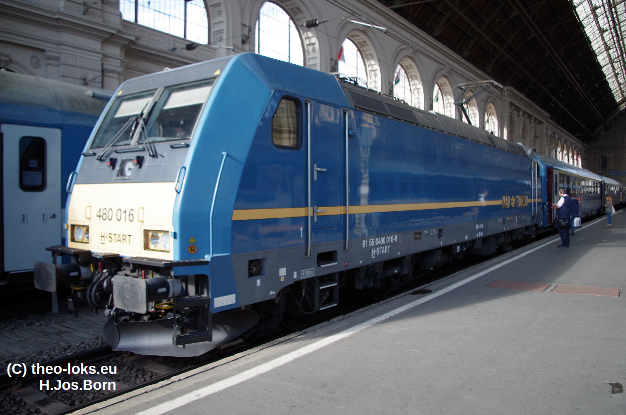 Lokomotive 480 016-9 der MAV